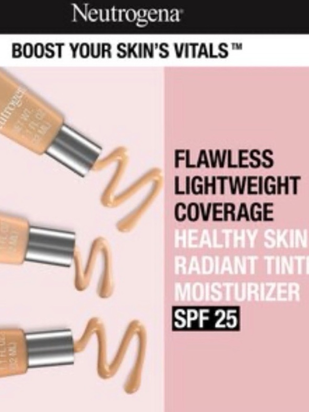 New Neutrogena Radiant Tinted Moisturizer SPF25 in Sheer Fair - Picture 4 of 5